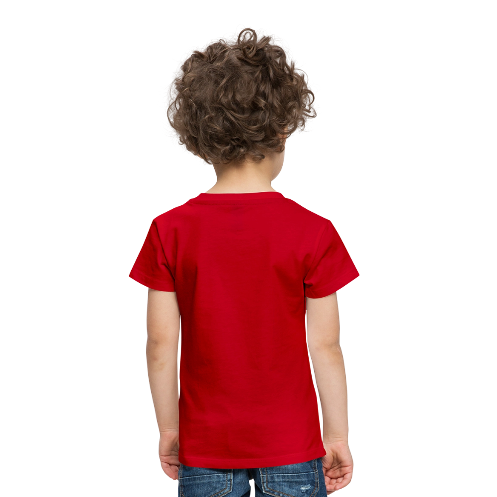 TEE-SHIRT SPYRR POUR ENFANT : " Vibre Humaïnous " - rouge