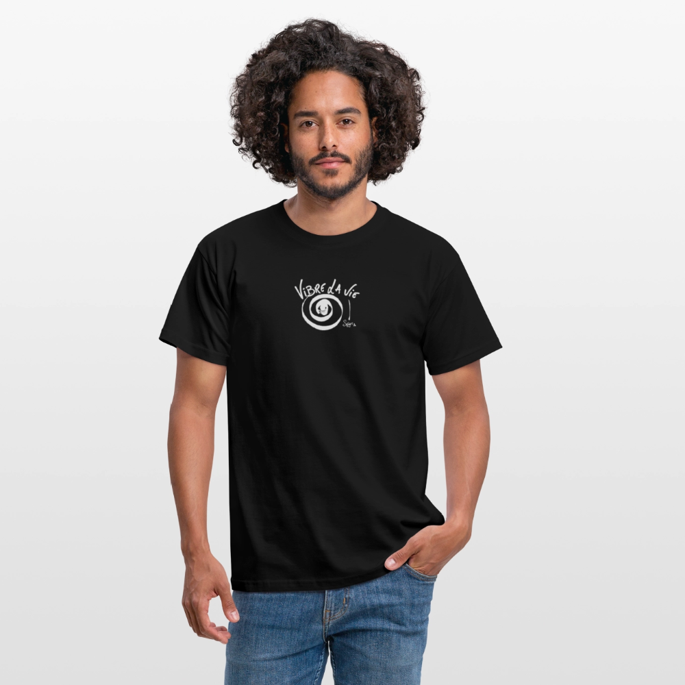 T-Shirt Spyrr pour homme - Vibre la Vie - noir