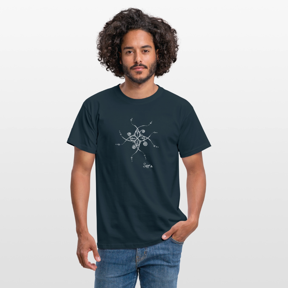 T-Shirt Spyrr pour homme - Les papillons de Lumia - marine