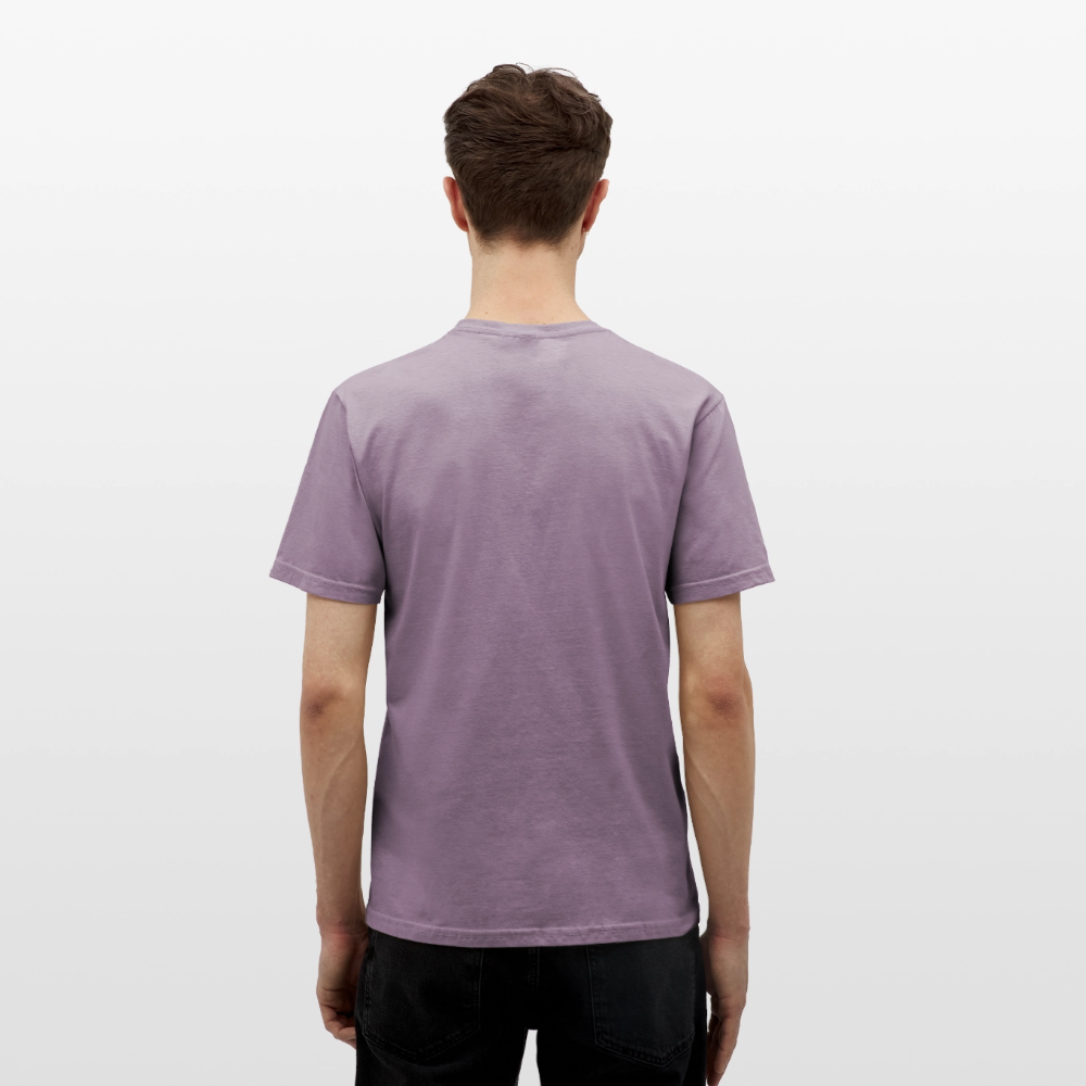 T-Shirt Spyrr pour homme - Vibre tes Chakras - mauve gris