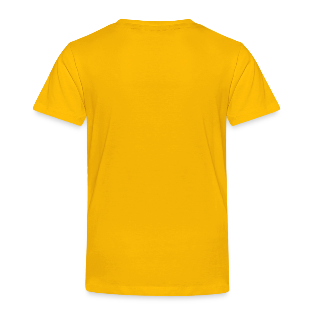 TEE-SHIRT SPYRR POUR ENFANT : " Vibre Humaïnous " - jaune soleil