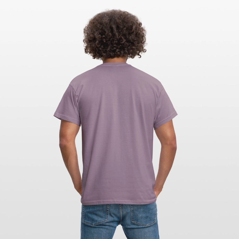 T-Shirt Spyrr pour homme - Vibre tes Chakras - mauve gris