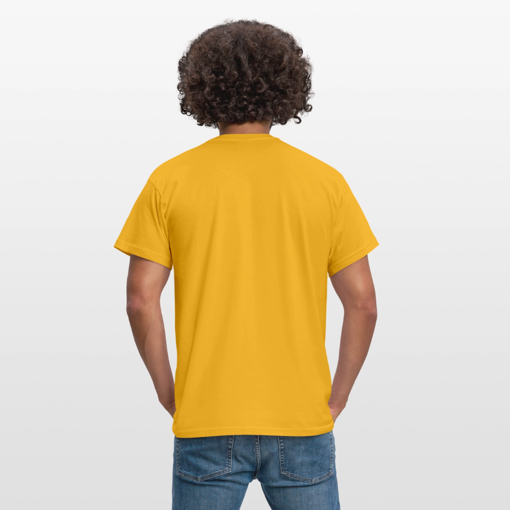 T-Shirt Spyrr pour homme - Vibre tes chakras - jaune