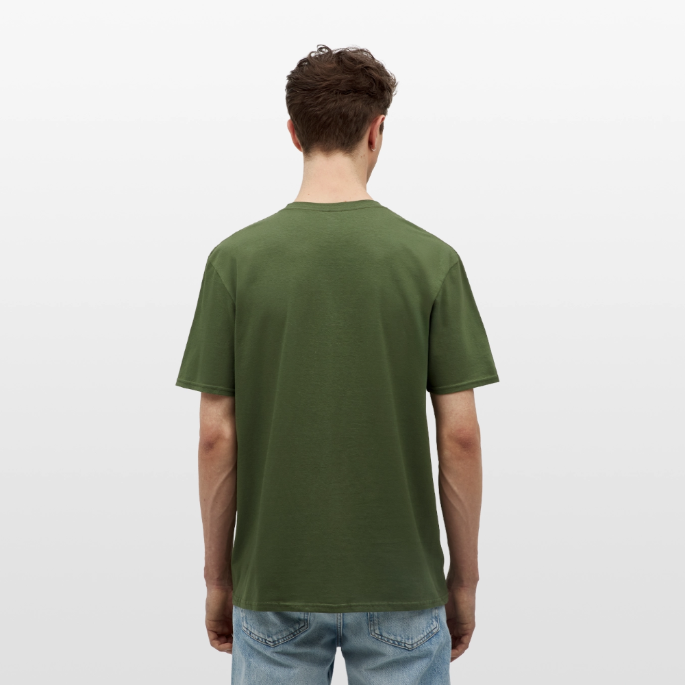 T-Shirt Spyrr pour homme - Vibre tes Chakras - vert militaire