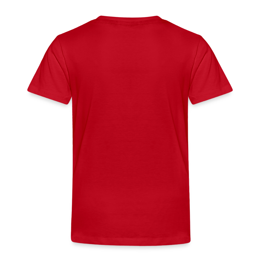 TEE-SHIRT SPYRR POUR ENFANT : " Vibre Humaïnous " - rouge