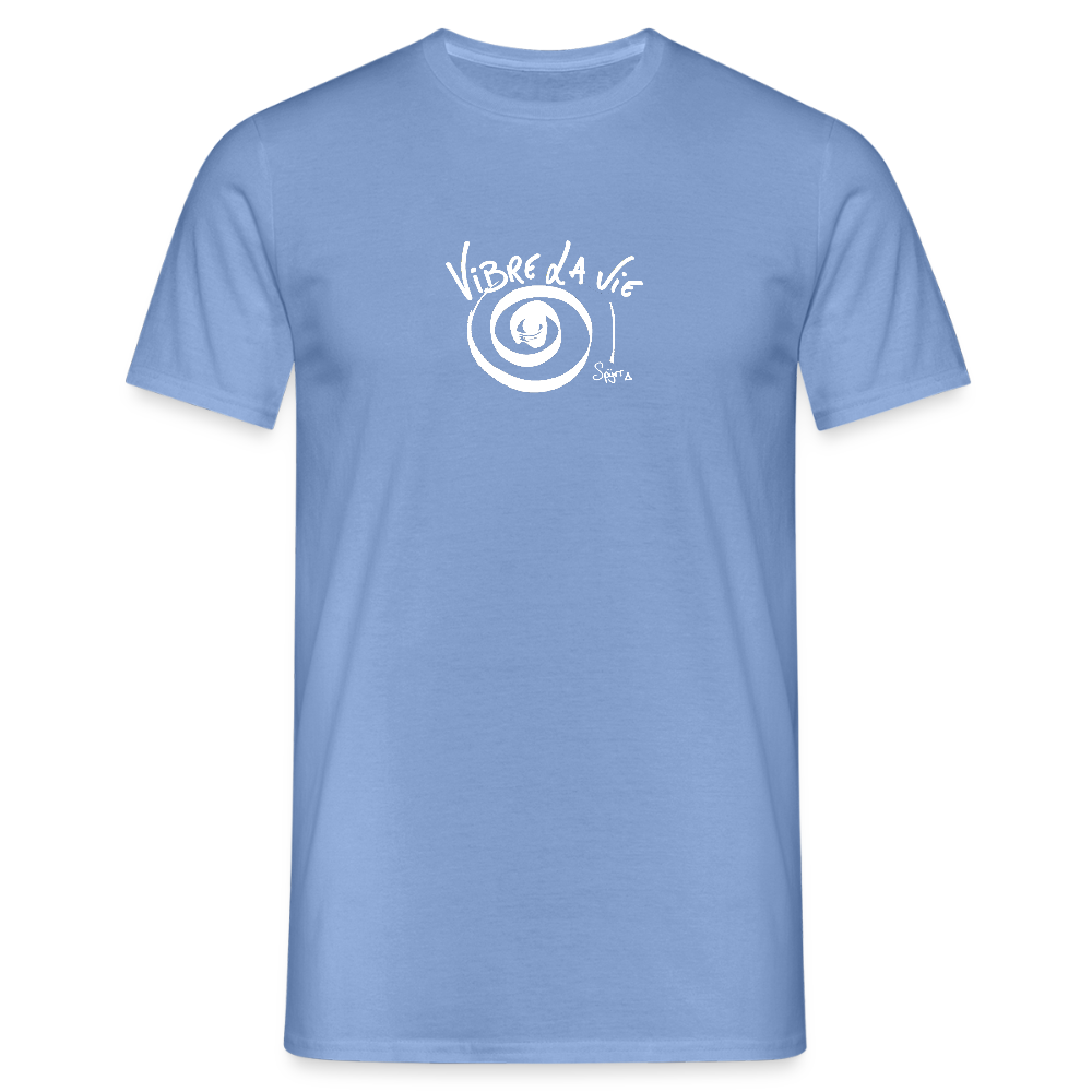 T-Shirt Spyrr pour homme - Vibre la Vie - carolina blue