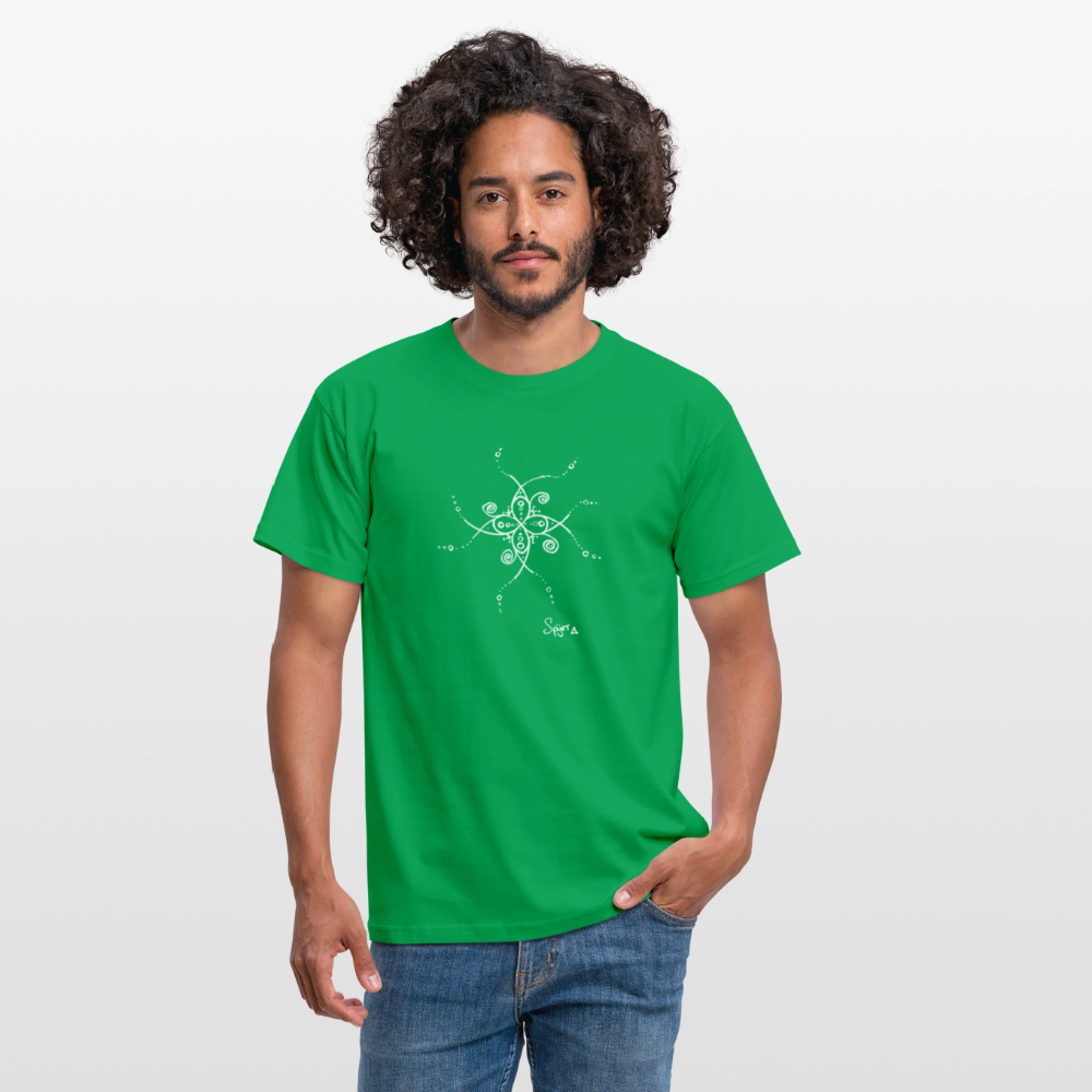 T-Shirt Spyrr pour homme - Les papillons de Lumia - vert