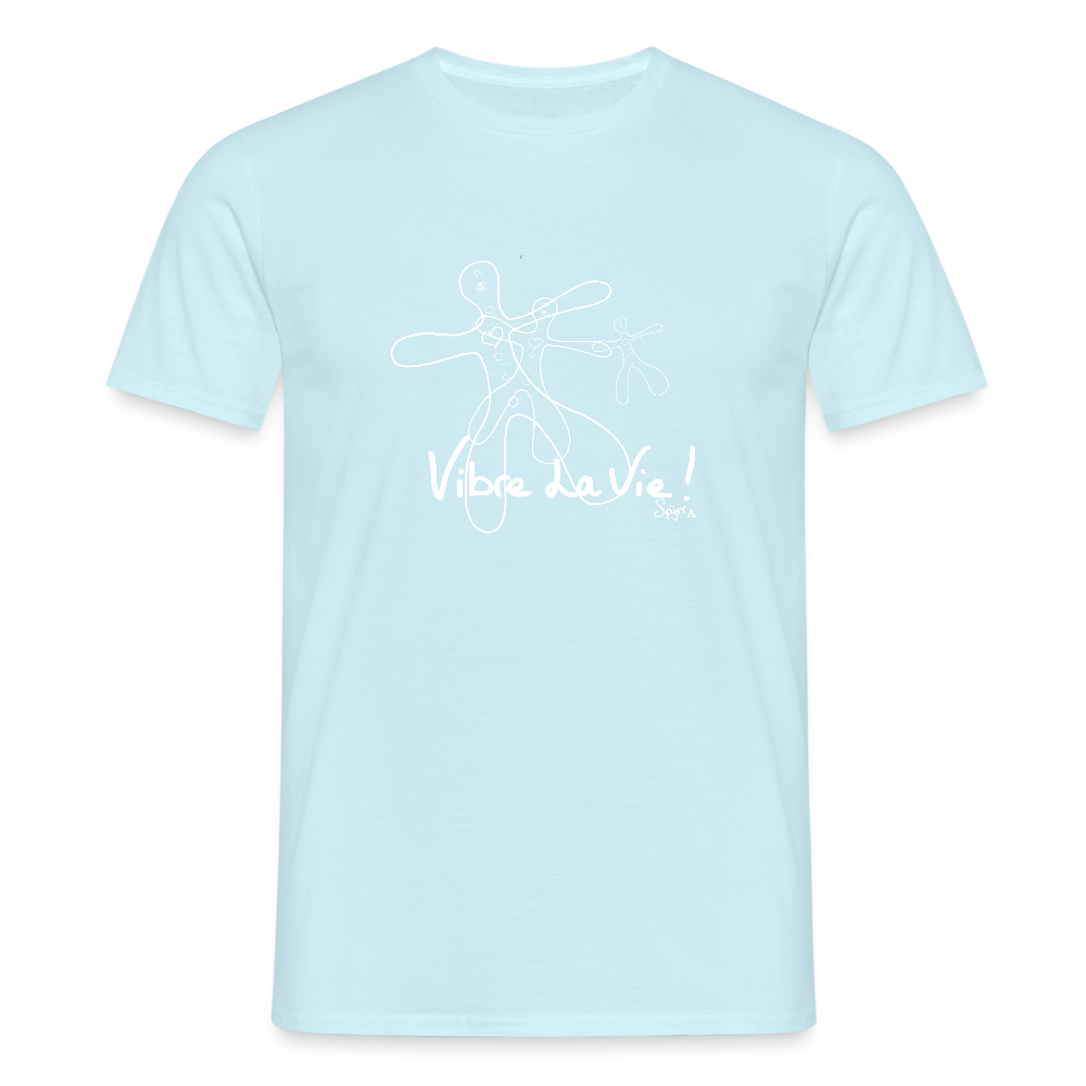 T-Shirt Spyrr pour homme - Vibre la vie Humaïnous - ciel