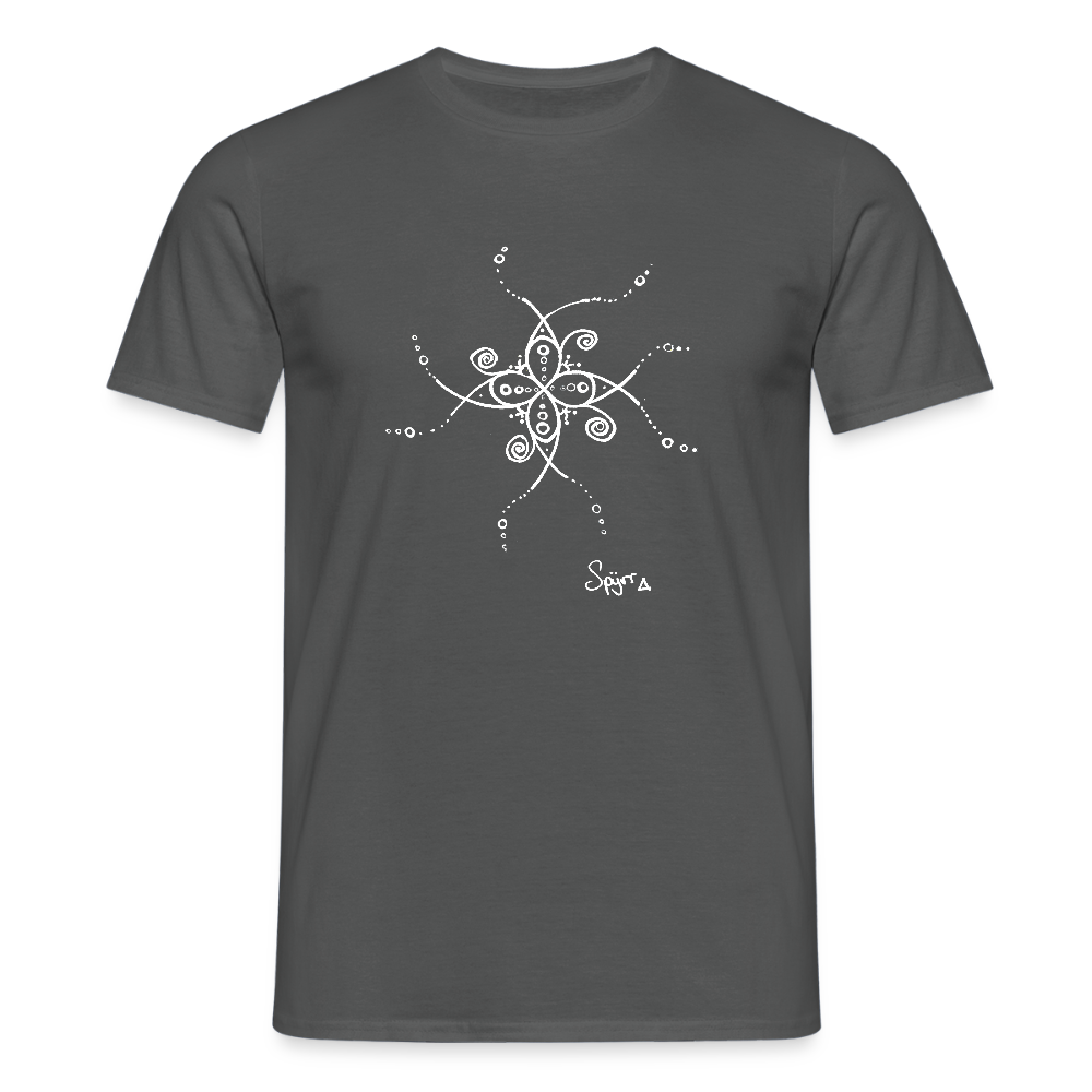 T-Shirt Spyrr pour homme - Les papillons de Lumia - charbon