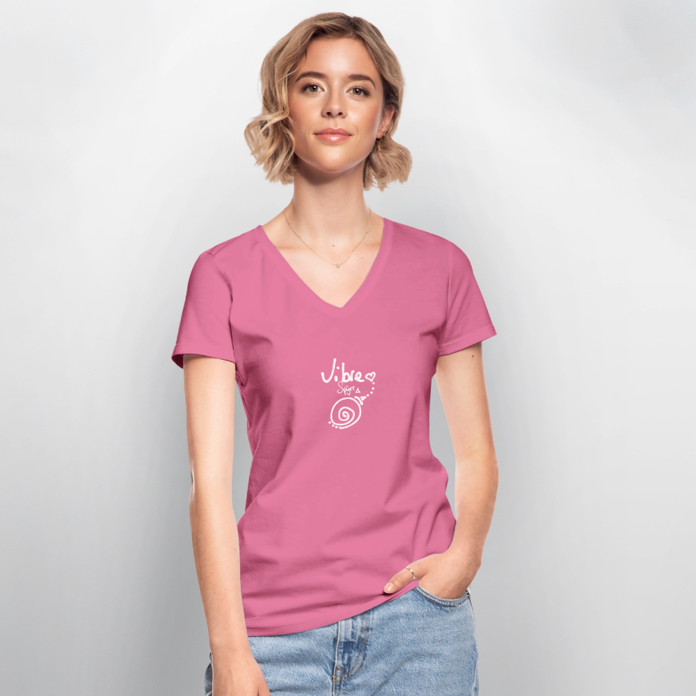 TEE-SHIRT SPYRR POUR FEMME : " Vibre " - rose
