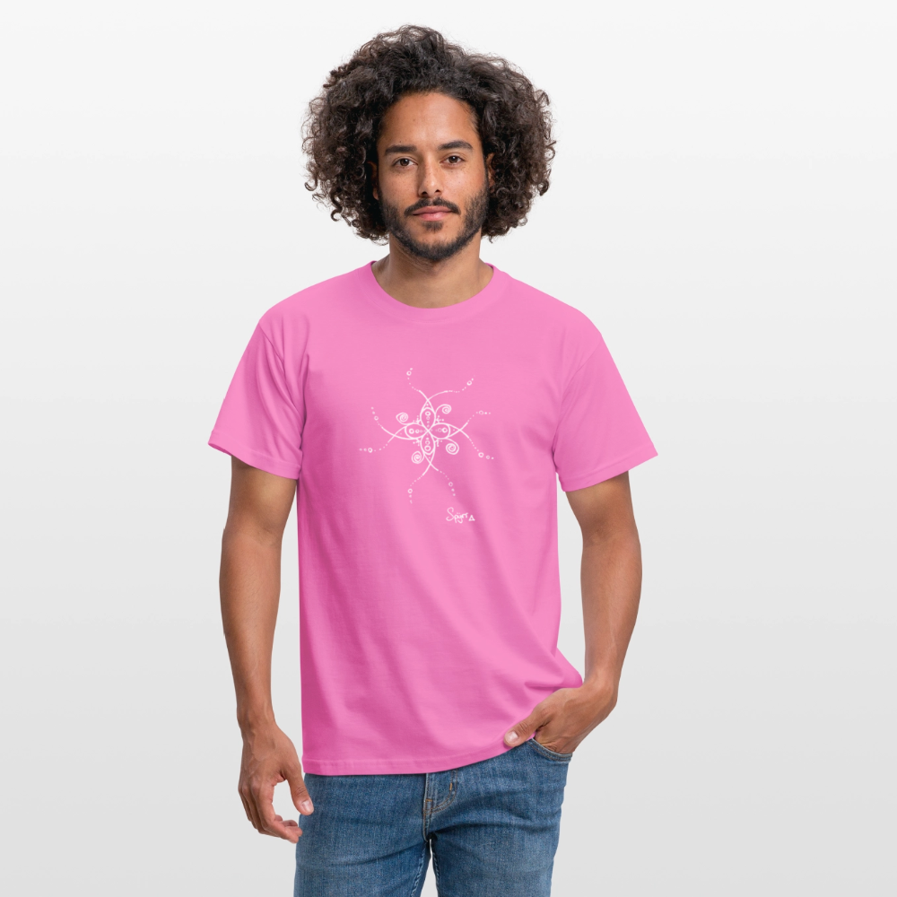 T-Shirt Spyrr pour homme - Les papillons de Lumia - rose