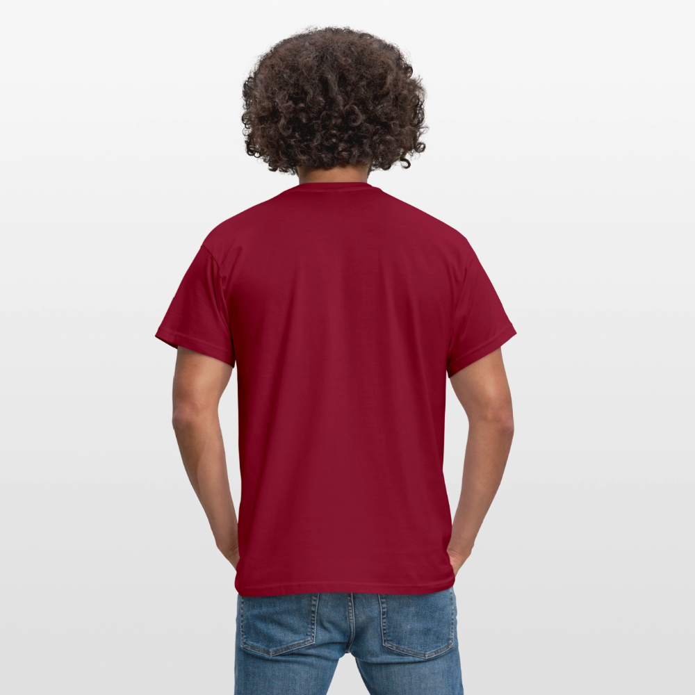 T-Shirt Spyrr pour homme - Vibre tes Chakras - rouge brique