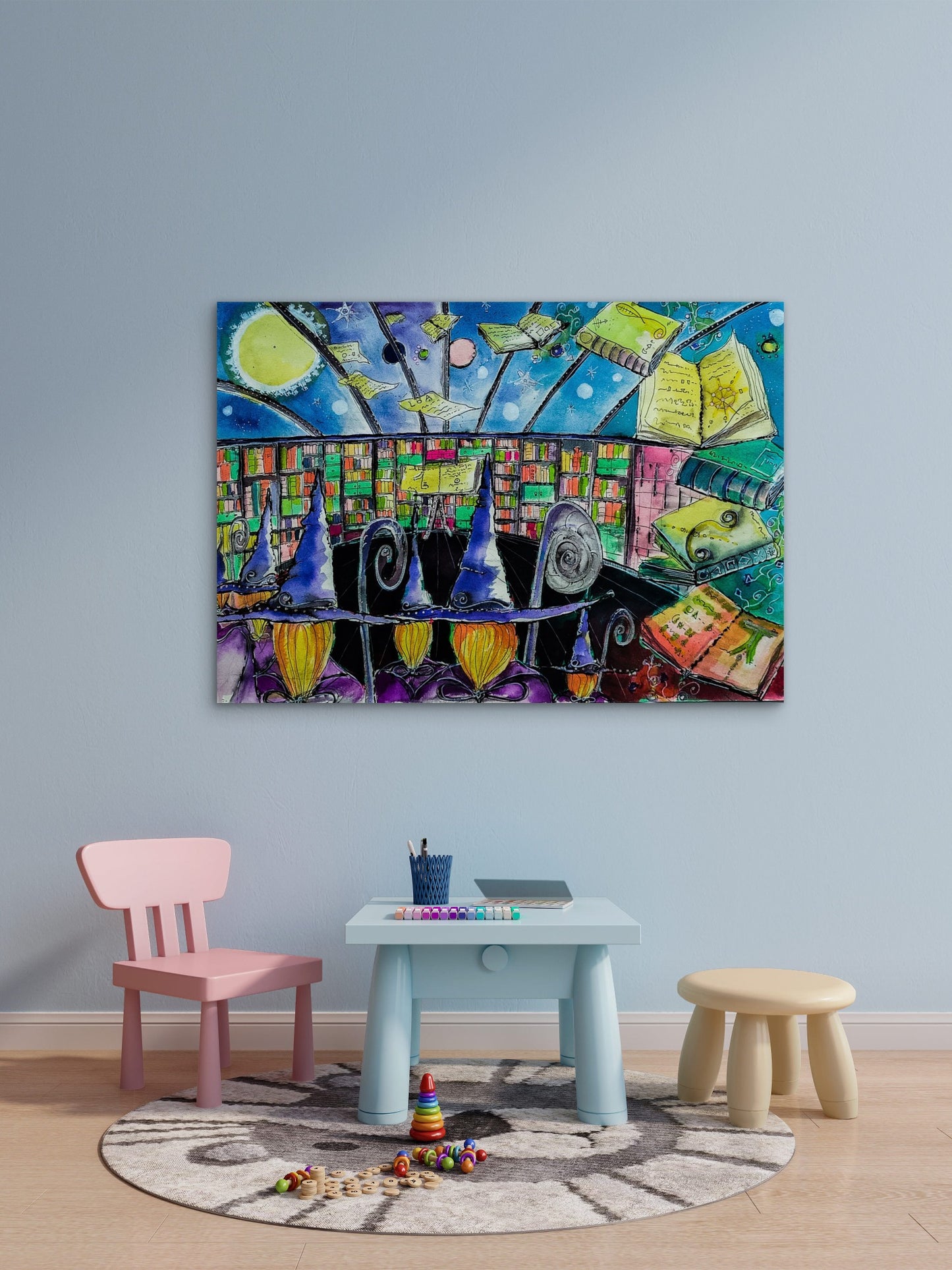 Les posters de Spyrr - "Le conseil des Mages"