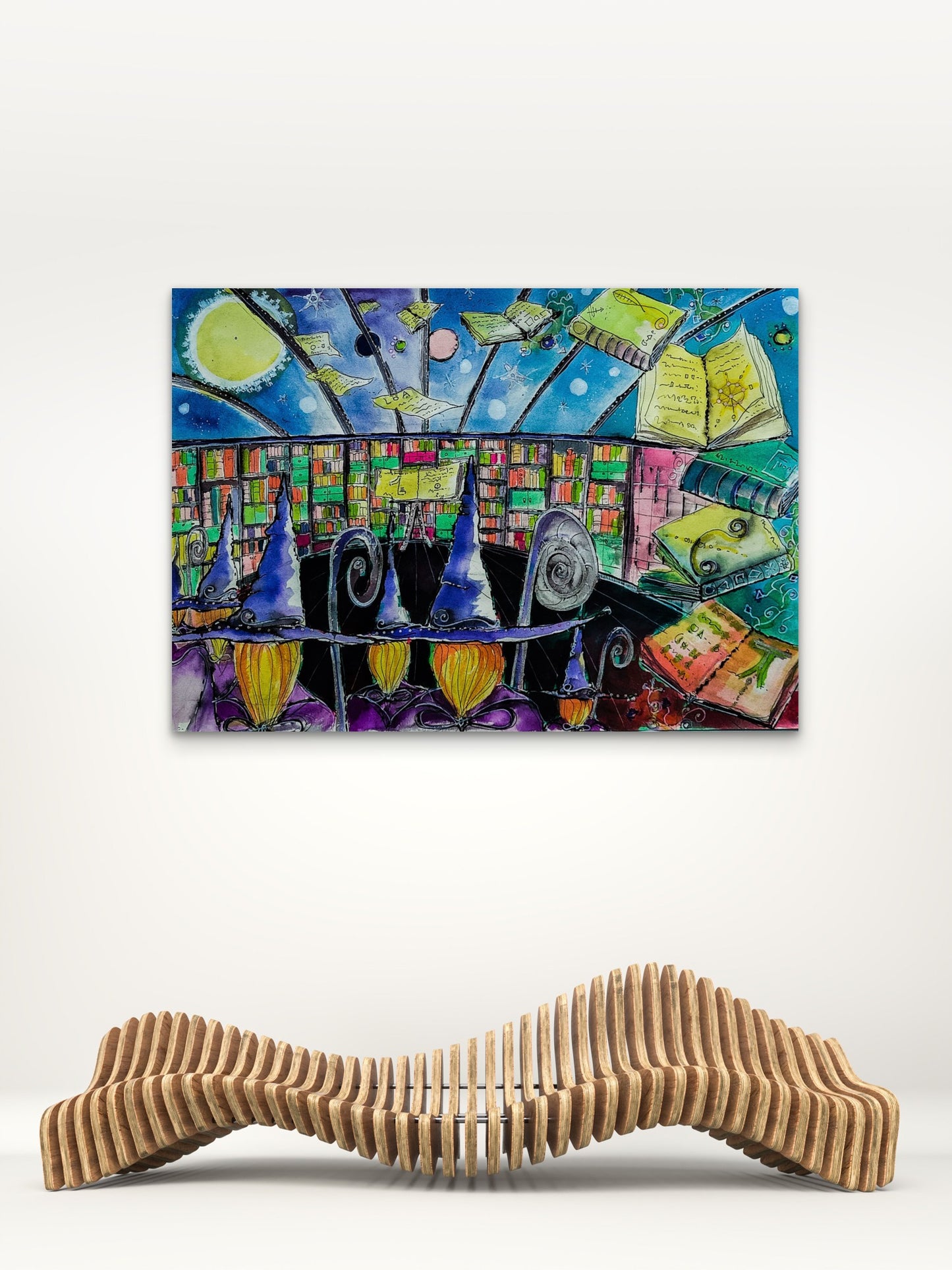 Les posters de Spyrr - "Le conseil des Mages"