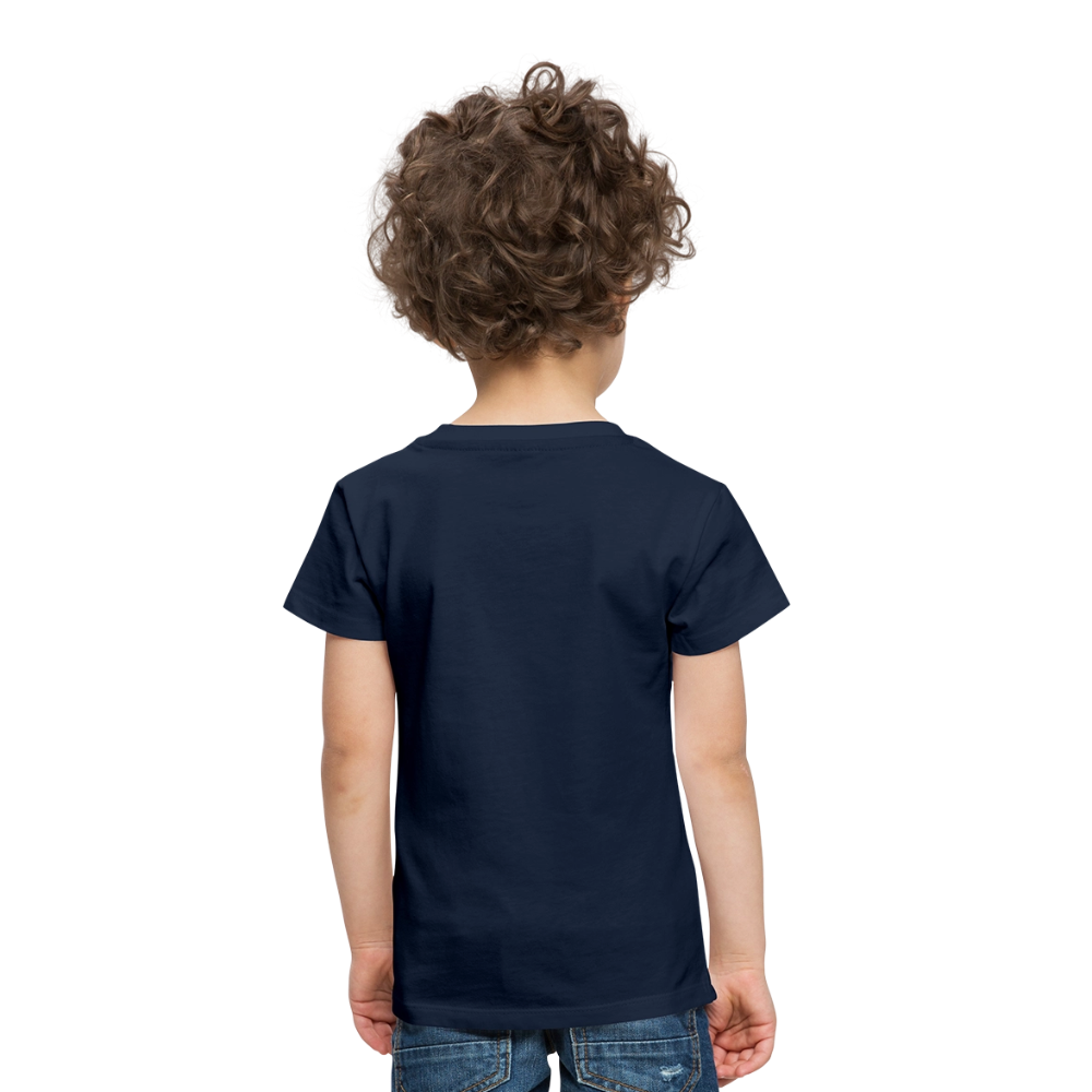 TEE-SHIRT SPYRR  POUR ENFANT : " Vibre Humaïnous " - bleu marine