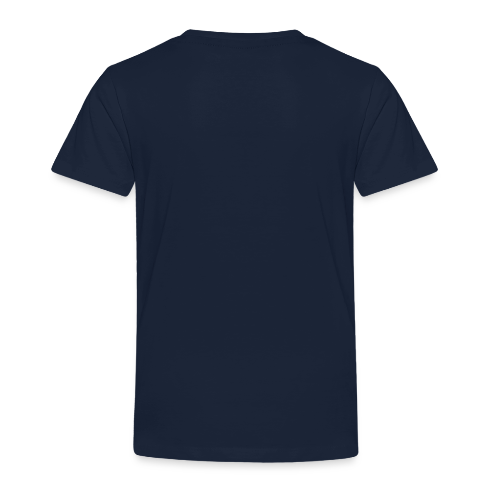 TEE-SHIRT SPYRR  POUR ENFANT : " Vibre Humaïnous " - bleu marine