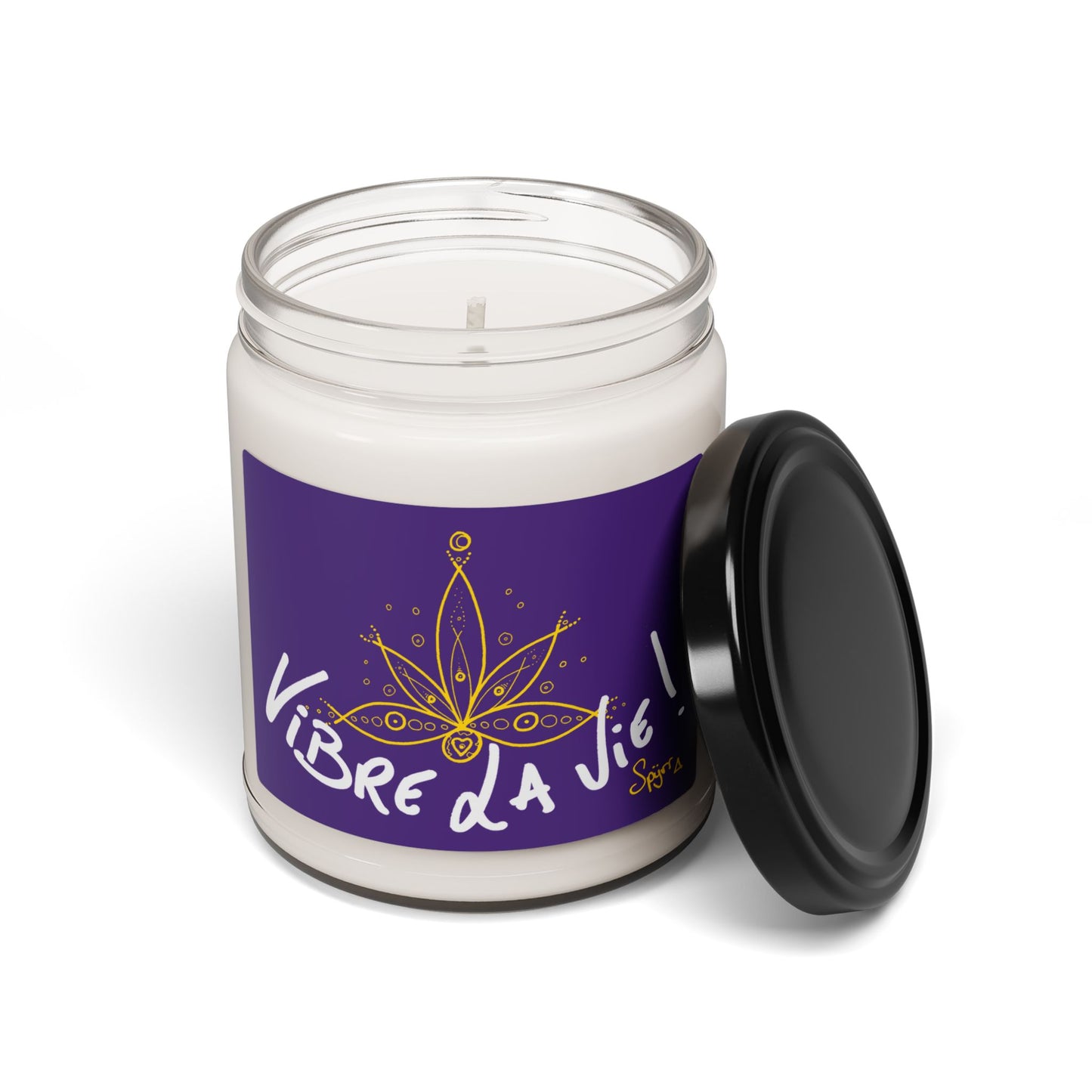 Bougies "Vibre la Vie" de Spyrr - Les lotus de Lumia