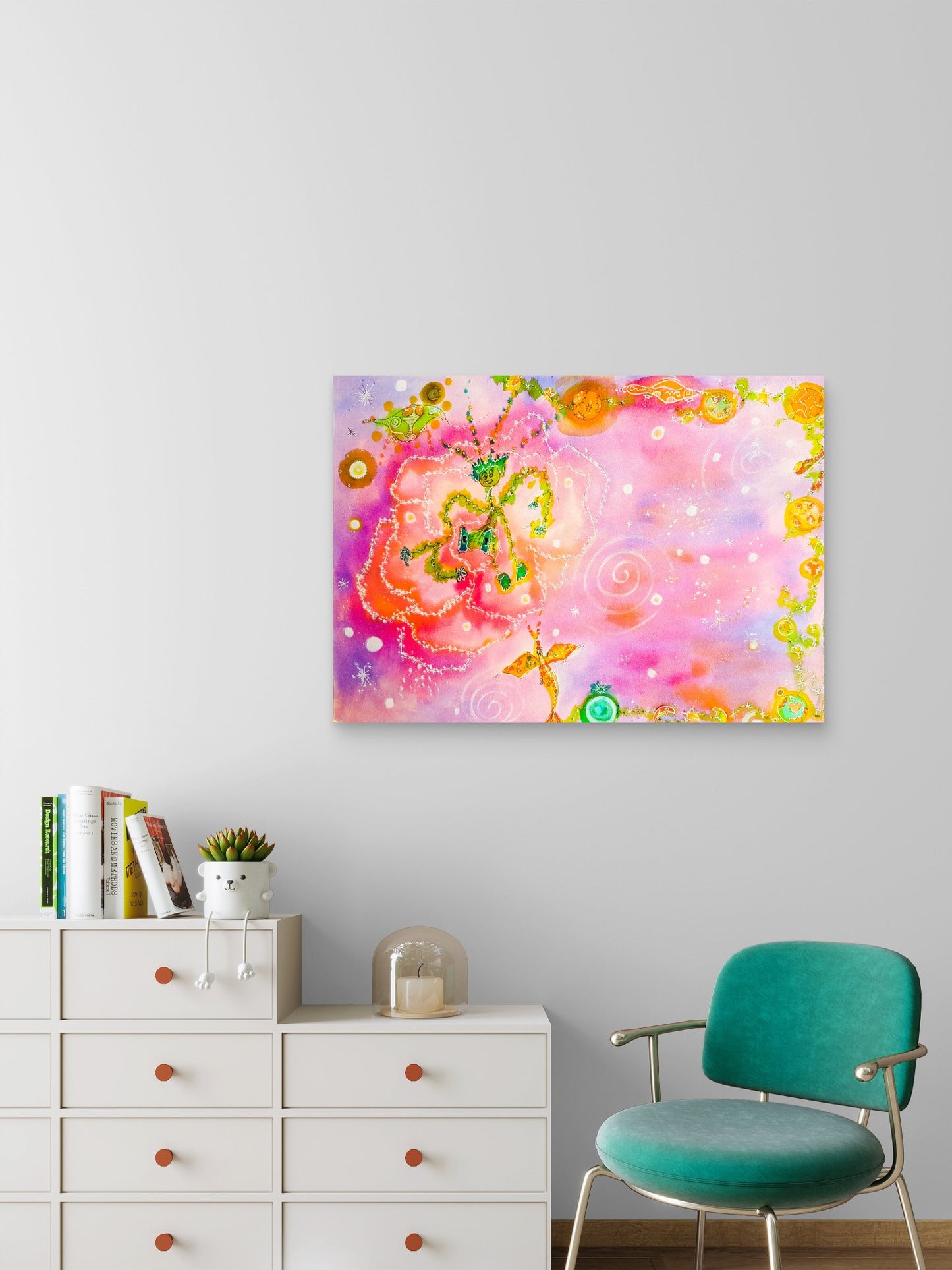 Les posters de Spyrr - " LA NEBULEUSE DE LA ROSETTE"