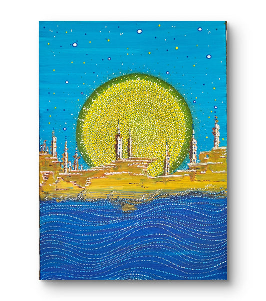 ACRYLIQUES - " Desertika" - 50x70 cm