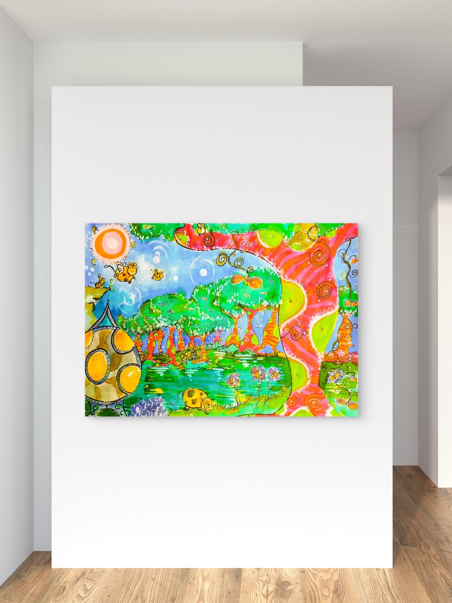 Les posters de Spyrr - " Les vakas volantes"