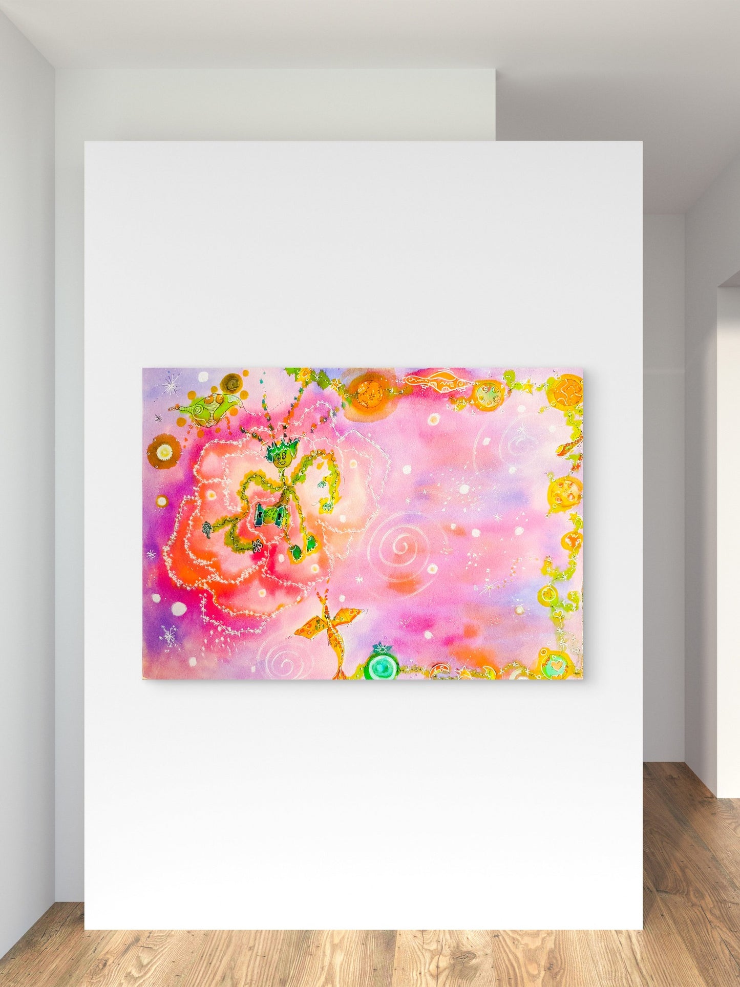 Les posters de Spyrr - " LA NEBULEUSE DE LA ROSETTE"